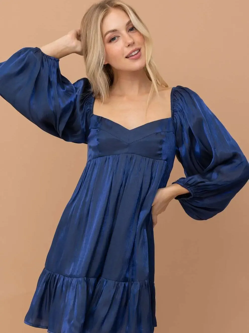 FINAL SALE Rumors Puff Sleeve Dress