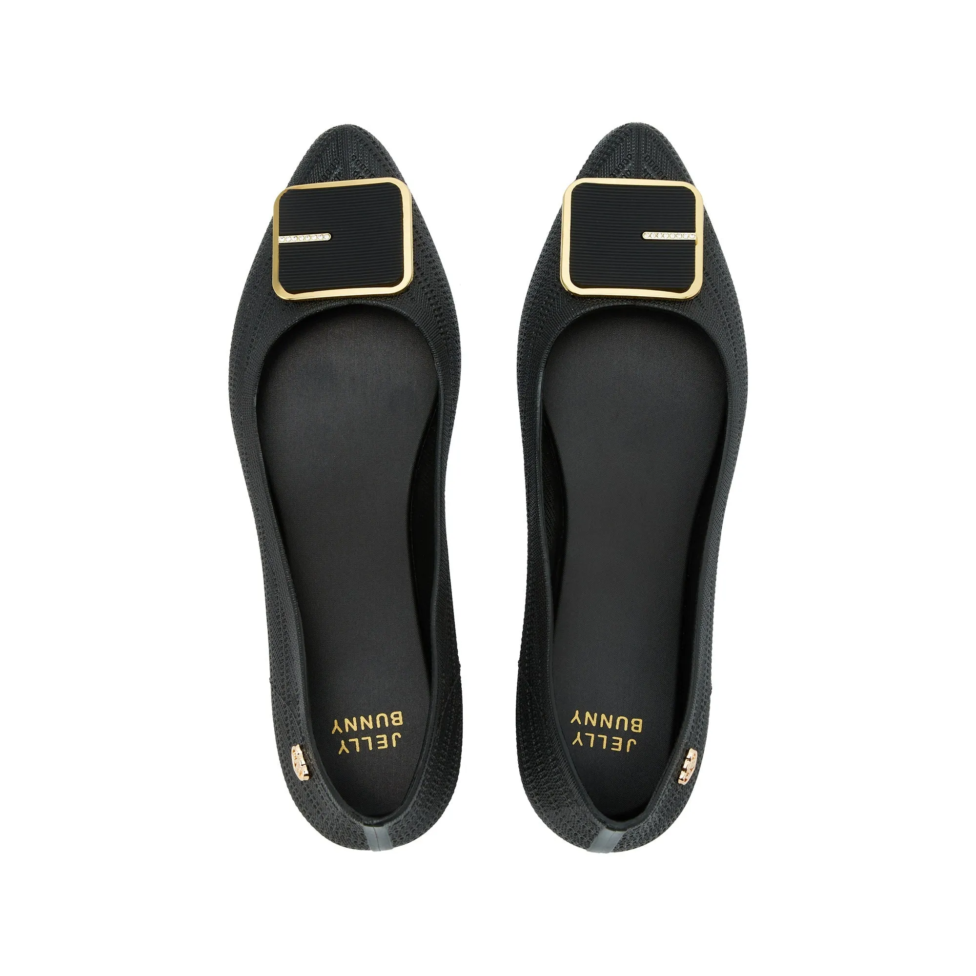 Fisk Anuschka Low Heel Ballerinas Black