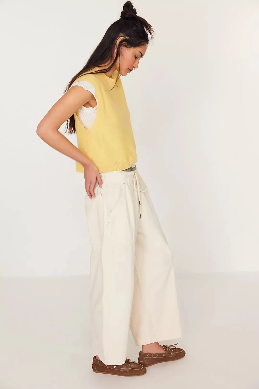 Free People Easy Peasy Pull On Pant- Irie