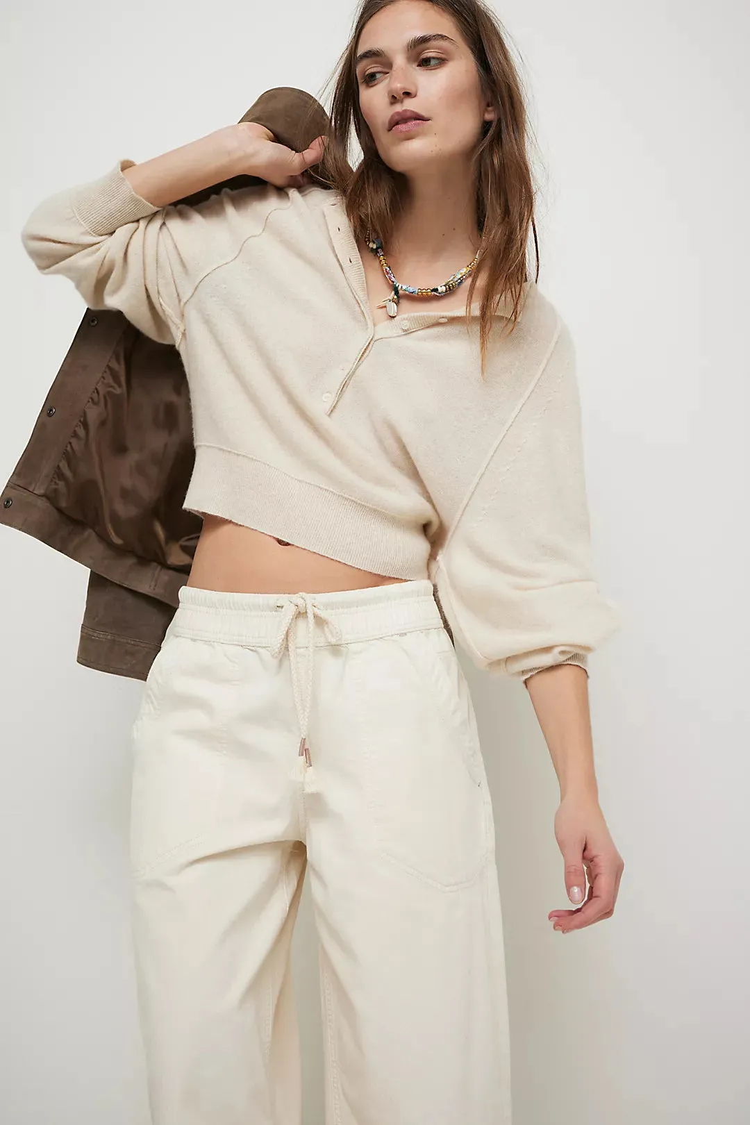 Free People Easy Peasy Pull On Pant- Irie