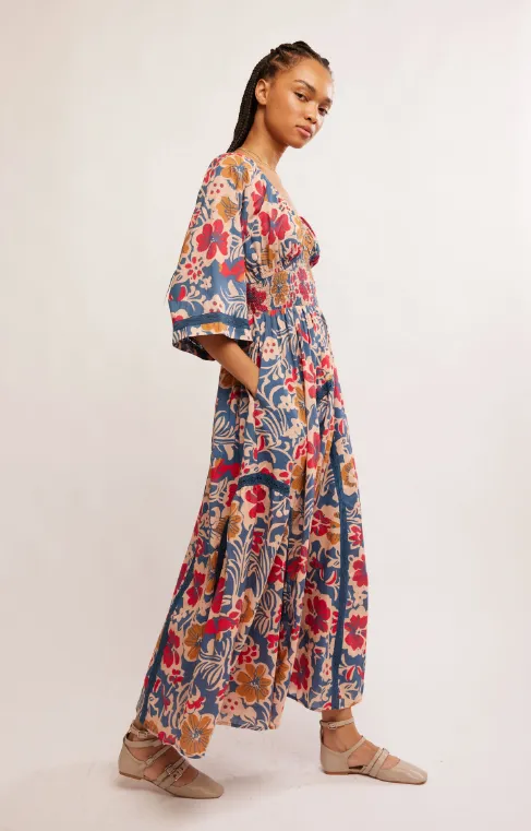 Free People Printed Dixie Maxi