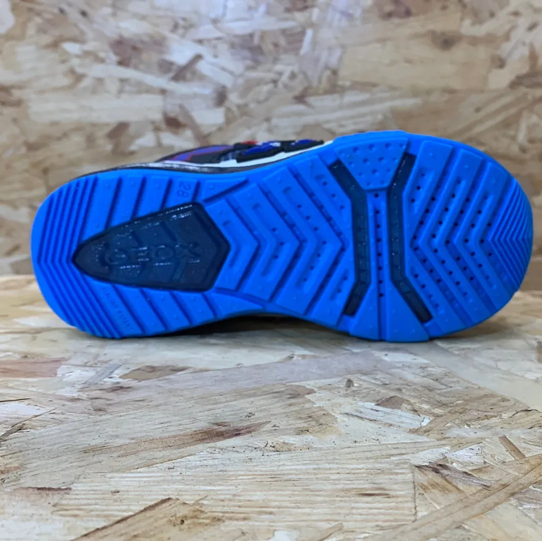 Geox Kids Bayonyc Light Up Trainers - Royal / Navy