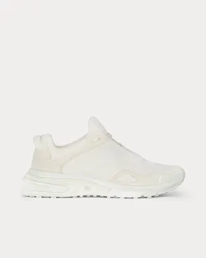 GIV 1 Light Technical Canvas & Suede White Low Top Sneakers