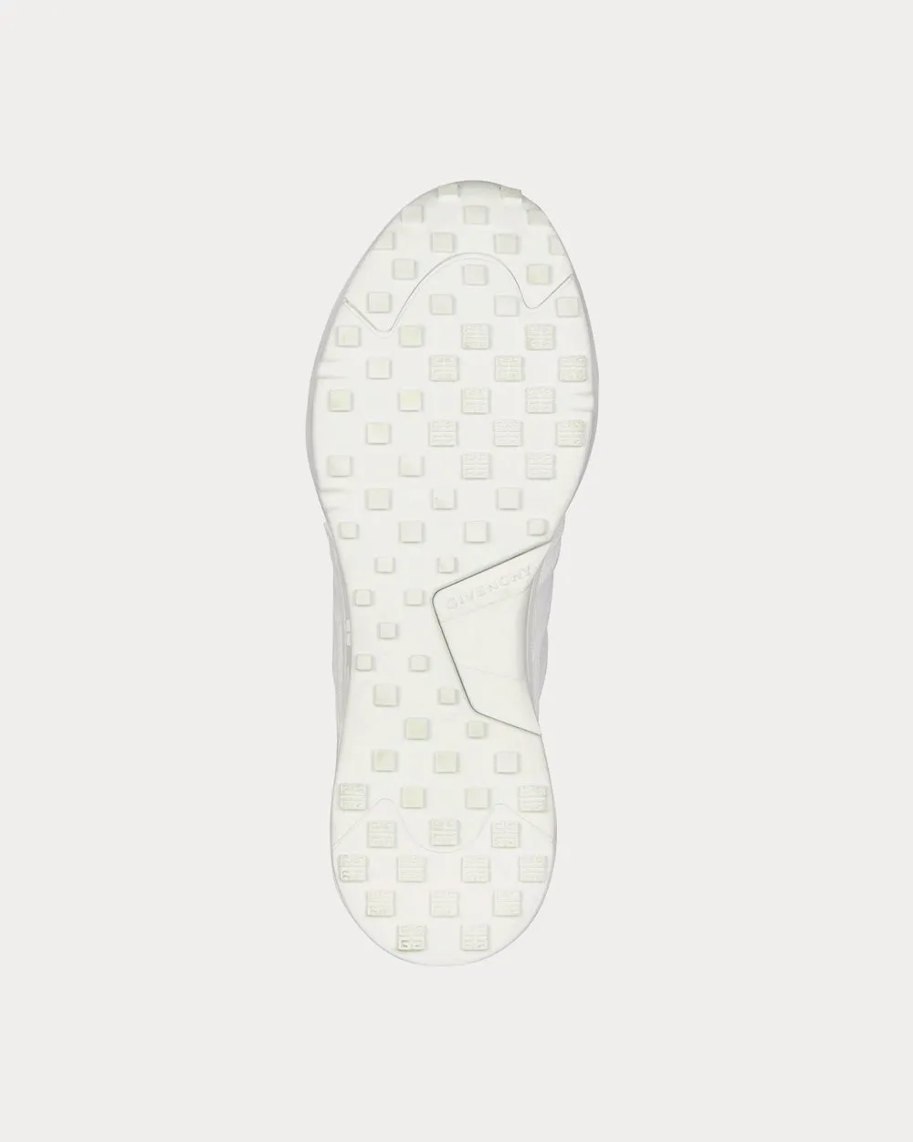 GIV 1 Light Technical Canvas & Suede White Low Top Sneakers