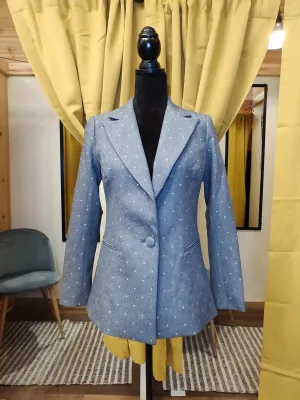 Gray Bling Blazer