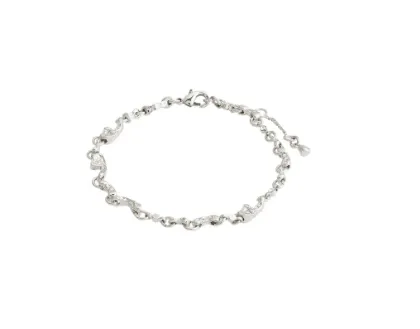 HALLIE ORGANIC SHAPED CRYSTAL BRACELET