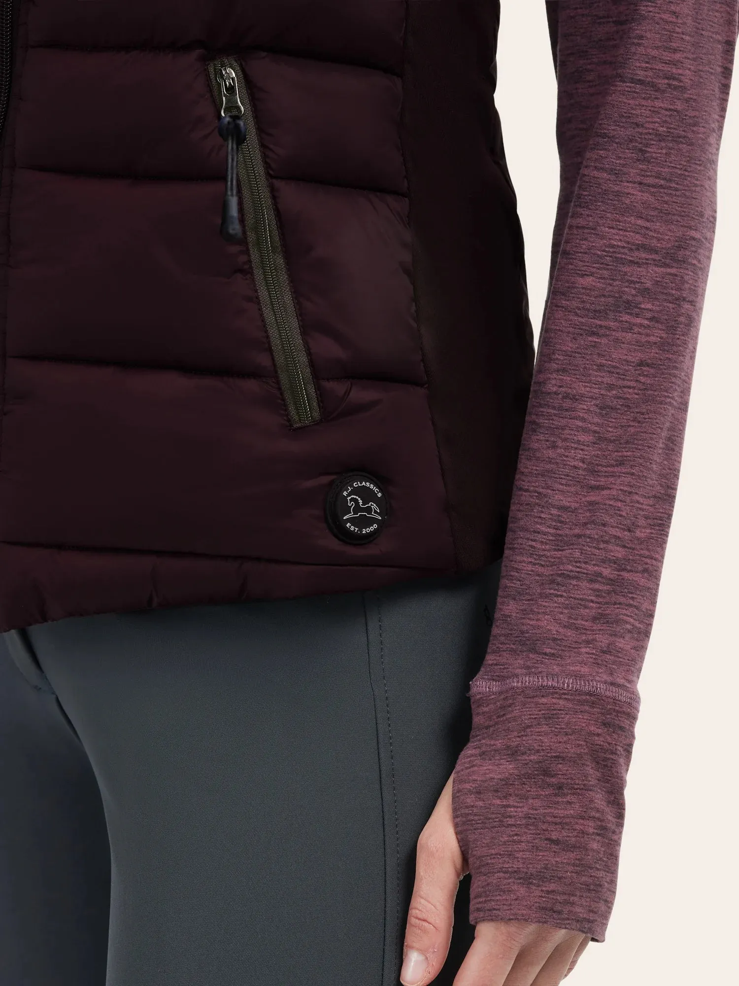 Harlie Vest - Rum Raisin - Ladies