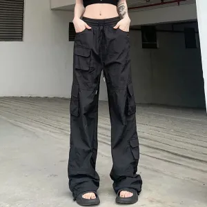 High Waisted Utility Joggers
