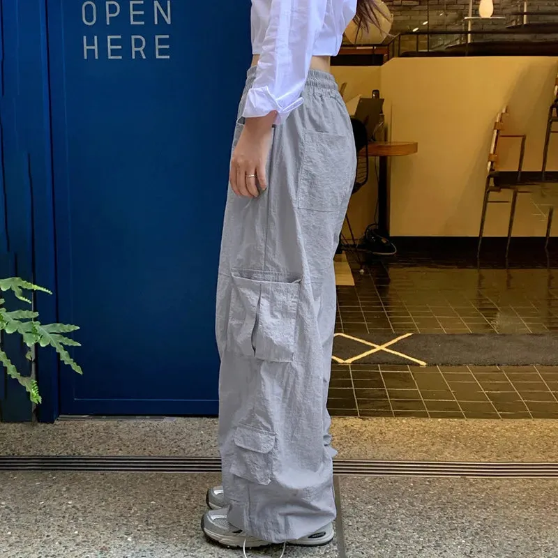 High Waisted Utility Joggers