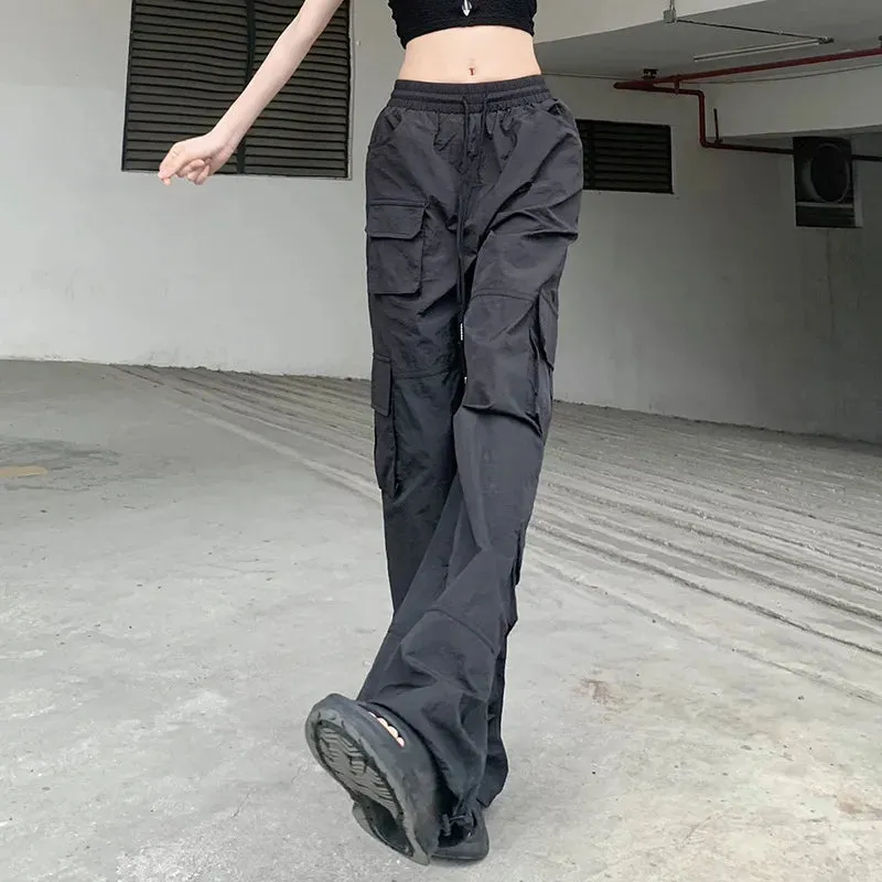 High Waisted Utility Joggers