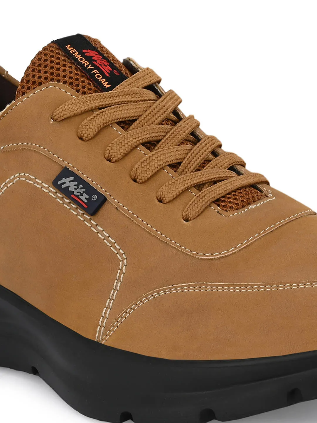 Hitz Men's Cheeku Synthetic Lace-up Casual Shoes