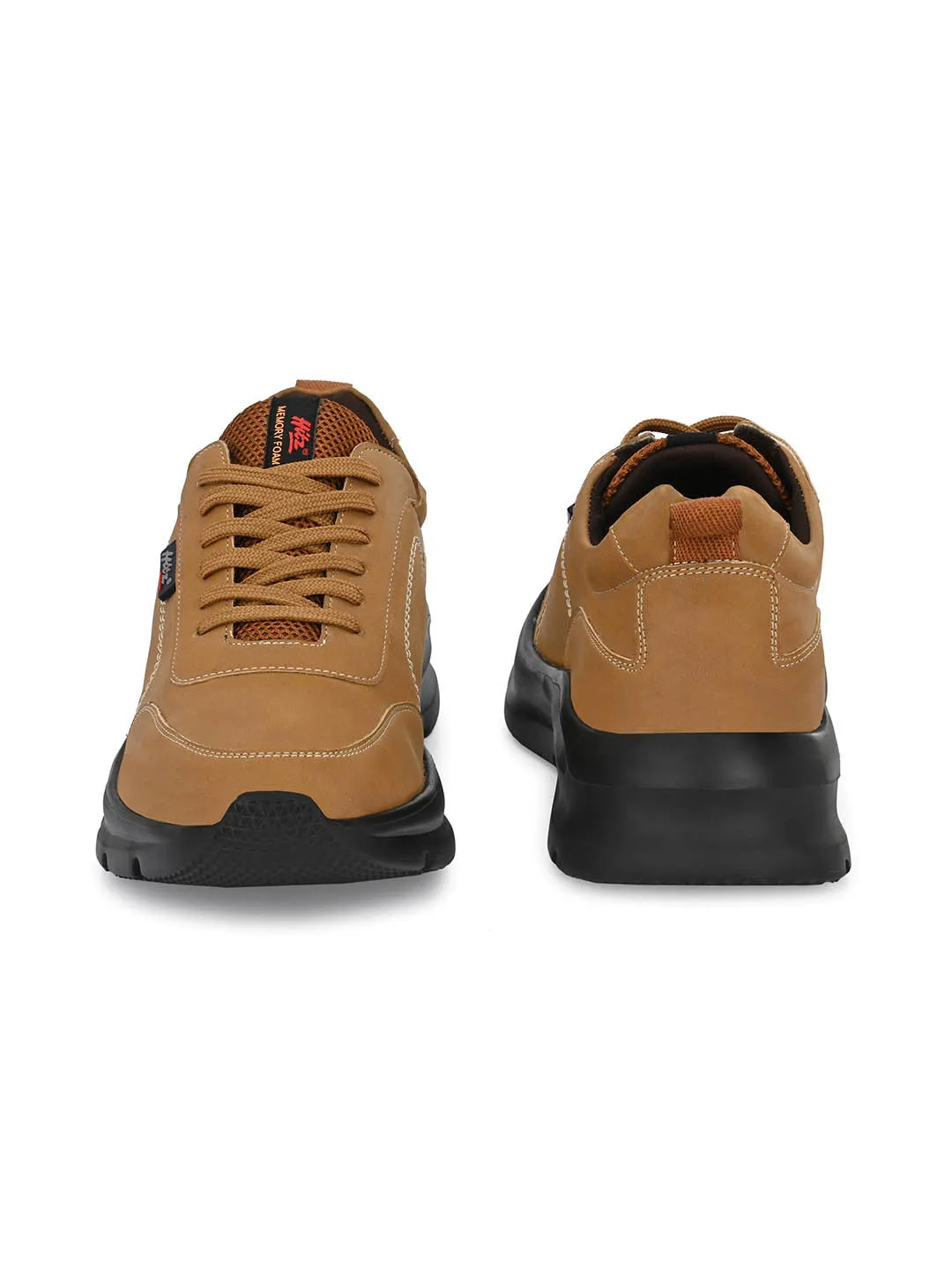 Hitz Men's Cheeku Synthetic Lace-up Casual Shoes