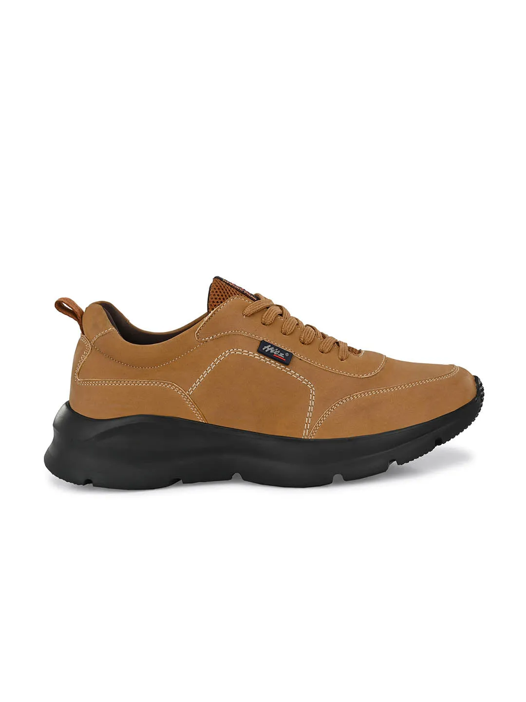 Hitz Men's Cheeku Synthetic Lace-up Casual Shoes