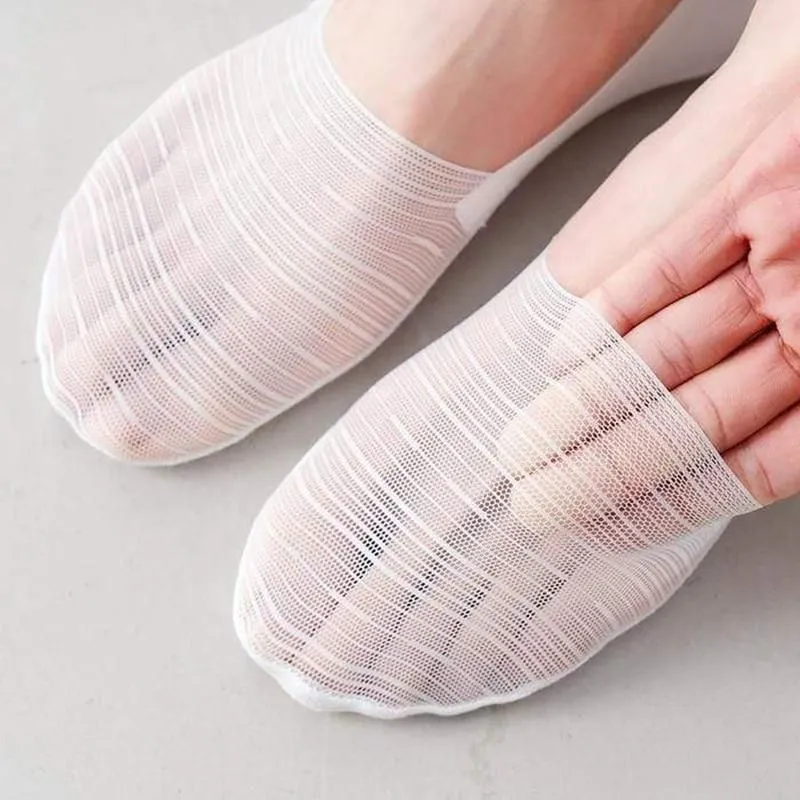 INVISIBLE SILK ICE BOAT SOCKS BREATHABLE SUMMER SOCKS