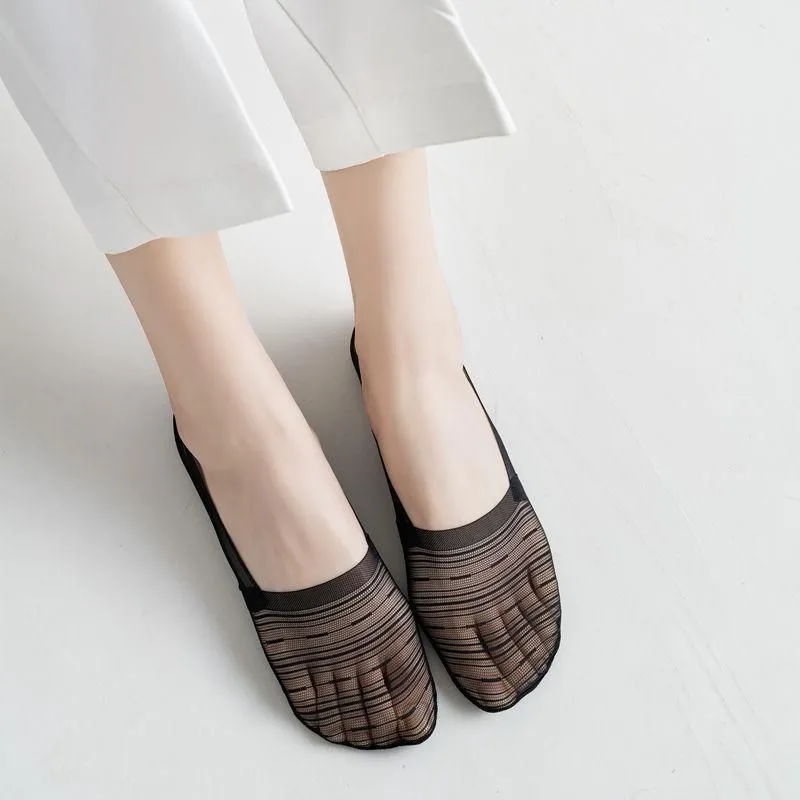INVISIBLE SILK ICE BOAT SOCKS BREATHABLE SUMMER SOCKS