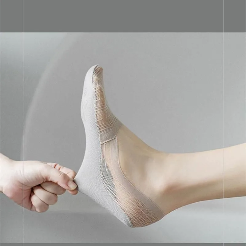 INVISIBLE SILK ICE BOAT SOCKS BREATHABLE SUMMER SOCKS