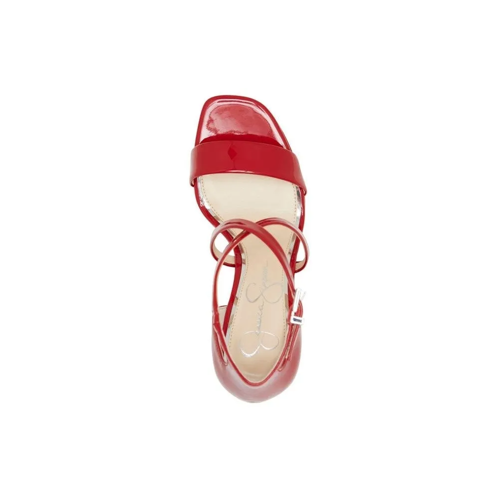 Jessica Simpson Womens Samira2 Open Toe Ankle Strap Sandals