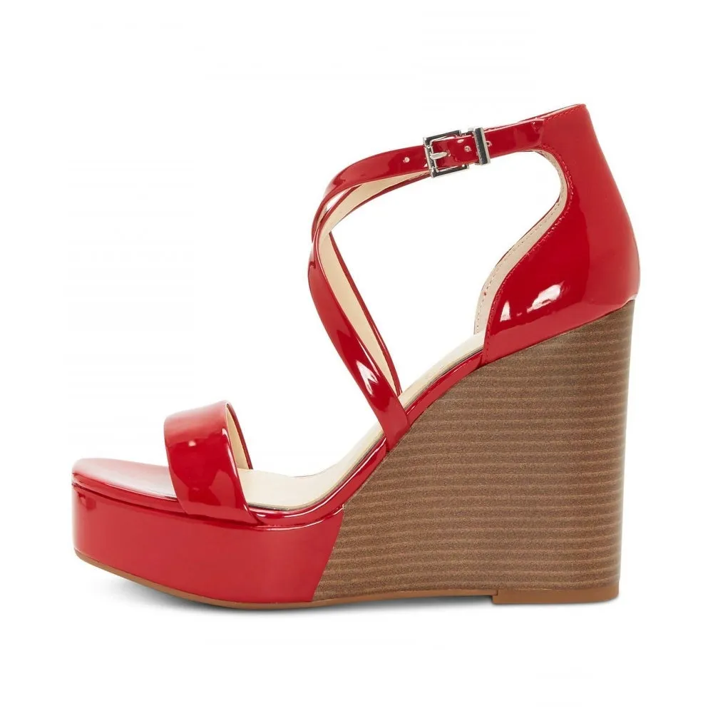 Jessica Simpson Womens Samira2 Open Toe Ankle Strap Sandals