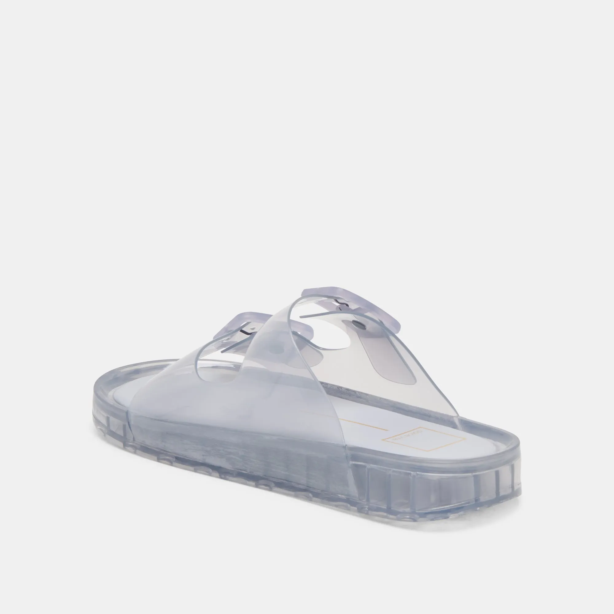 JULIO SANDALS DUSTY BLUE VINYL
