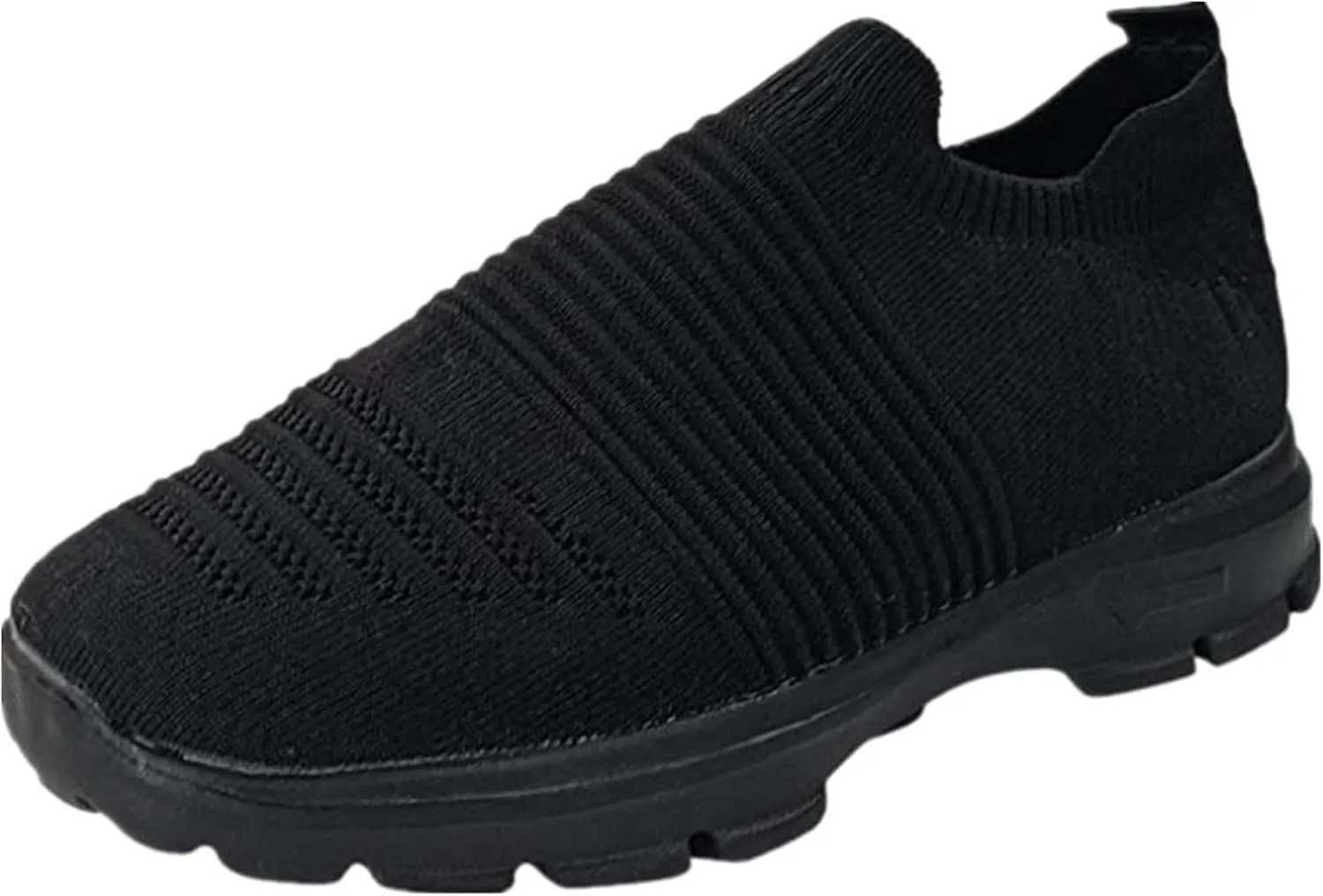 Lausiuoe Sneakers For Women Slip On Arch Support Sneakers Fashion Comfortable Non-Slip Gym Sports Running Walking Shoes
