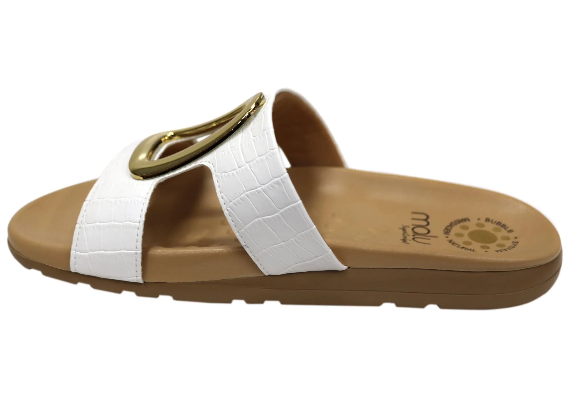 Malu Supercomfort Lenna Womens Comfort Slides Sandals Made In Brazil