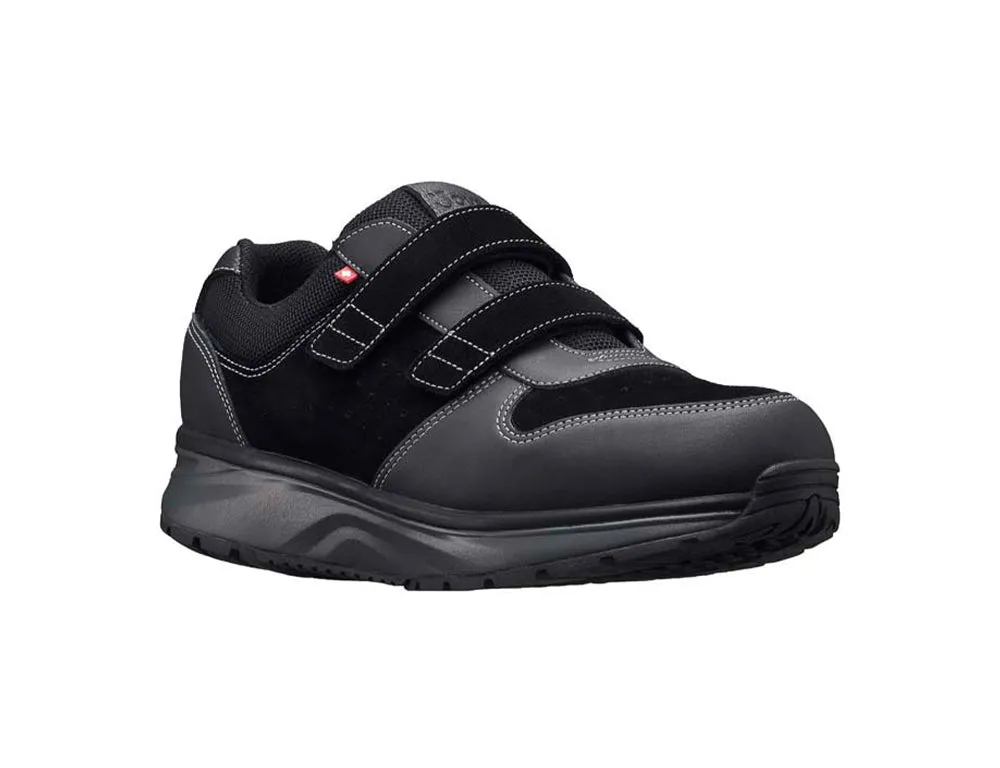 Mens Active Dynamo Strap Black Trainers