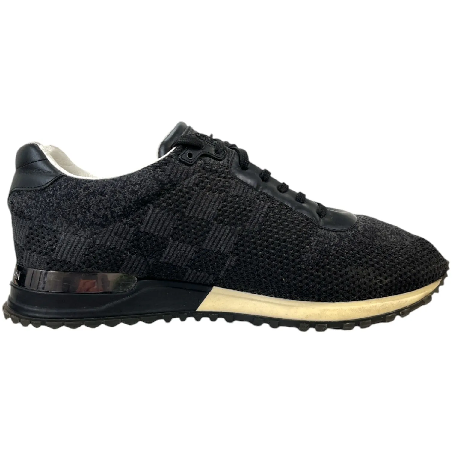Men's Active Runner Low Trainers Black Size EU 41 / UK 7