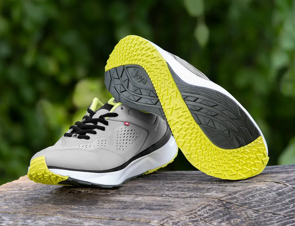 Mens Active Veloce Light Grey Trainers