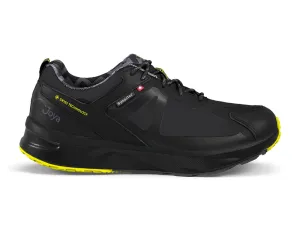 Mens Active Waterproof Veloce Black Trainers