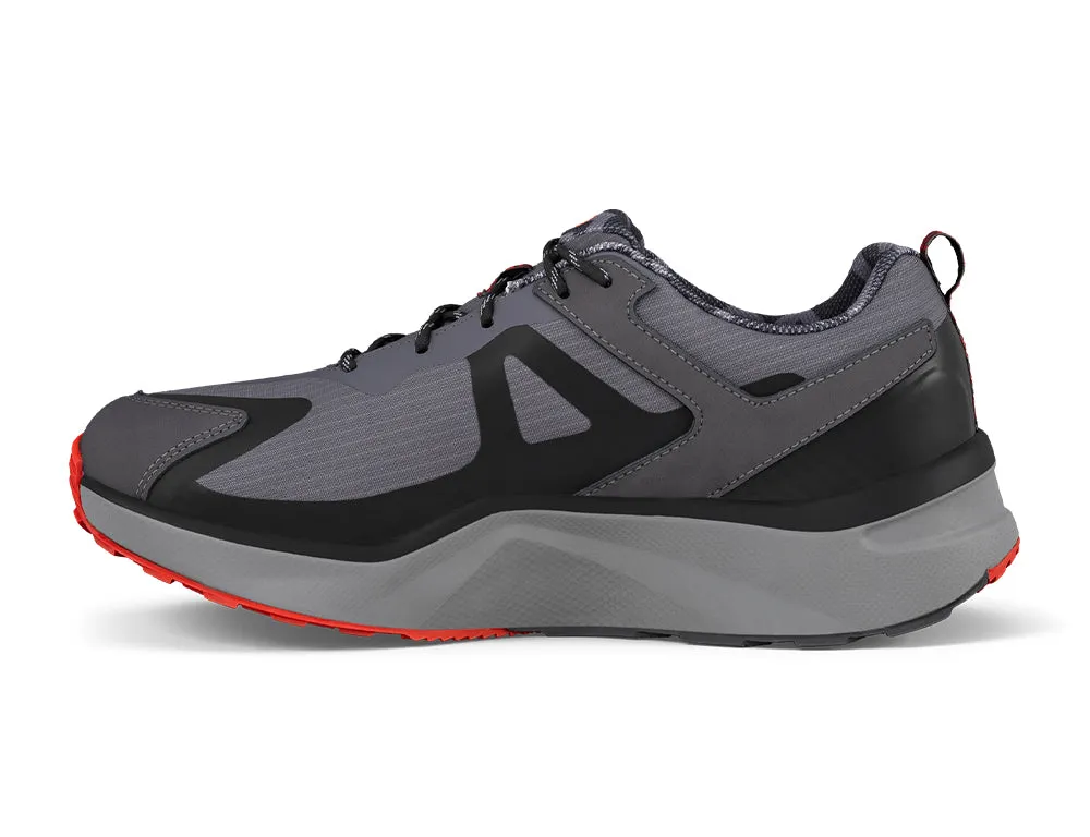 Mens Active Waterproof Veloce Dark Grey Trainers