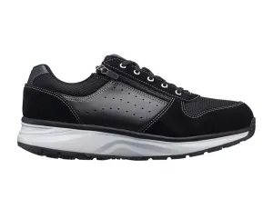 Mens Active Zip Dynamo Black Trainers