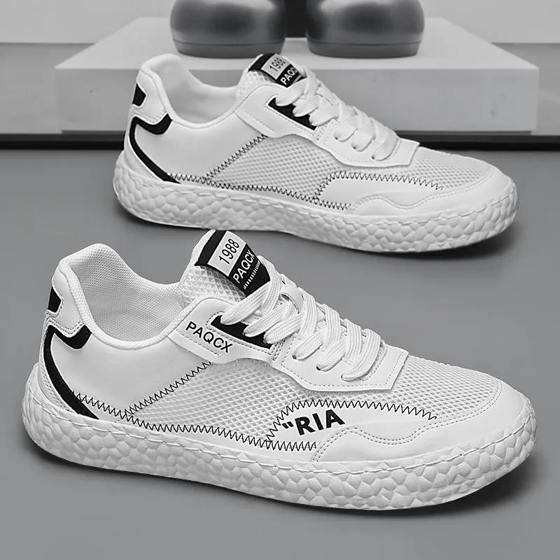 Men's low cut breathable thin casual soft sole trendy sneakers