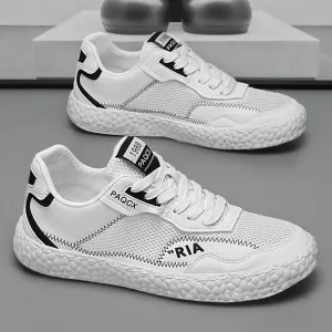 Men's low cut breathable thin casual soft sole trendy sneakers