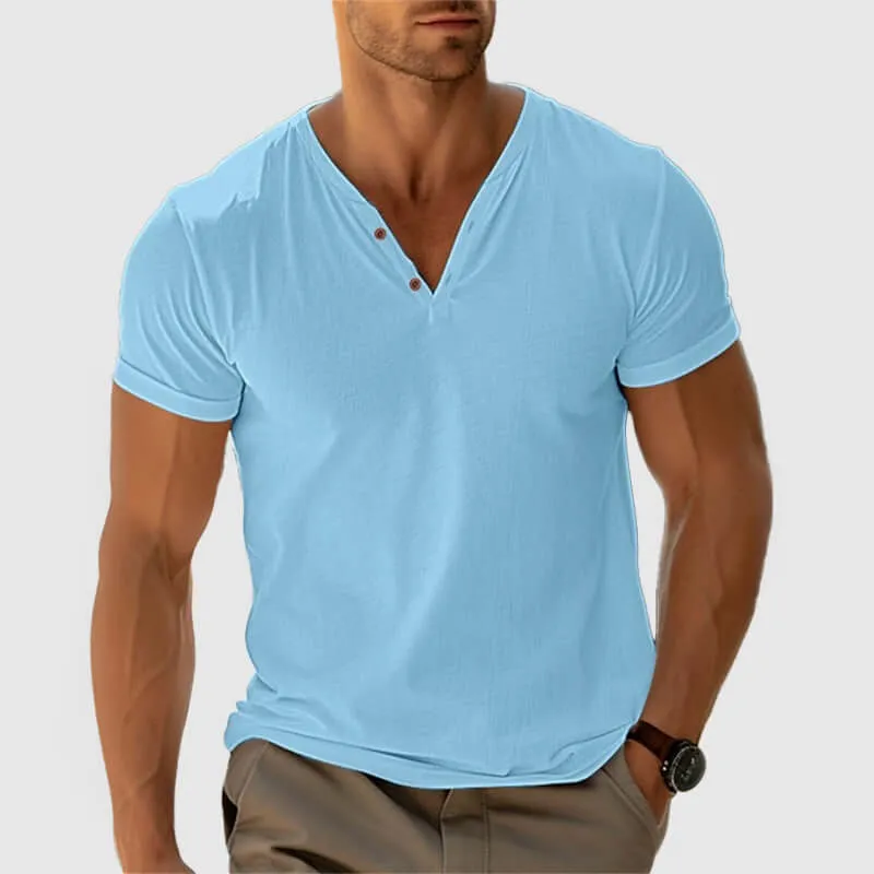 Men's Textured Cotton Casual Shirt