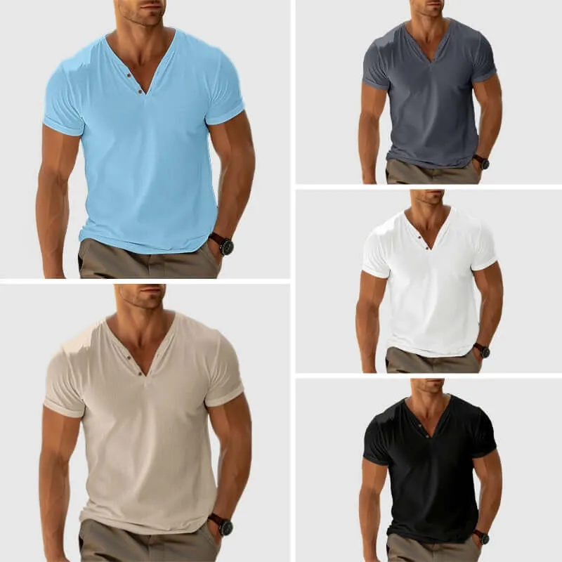 Men's Textured Cotton Casual Shirt
