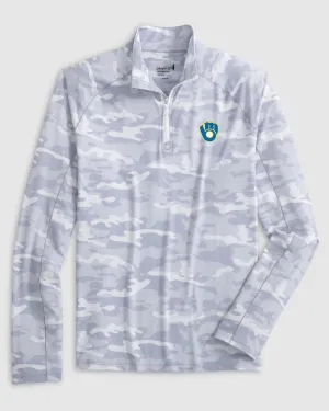 Milwaukee Brewers Patton Performance Camo 1/4 Zip - Cooperstown Logo Milwaukee Brewers Patton Performance Camo 1/4 Zip - Cooperstown Logo