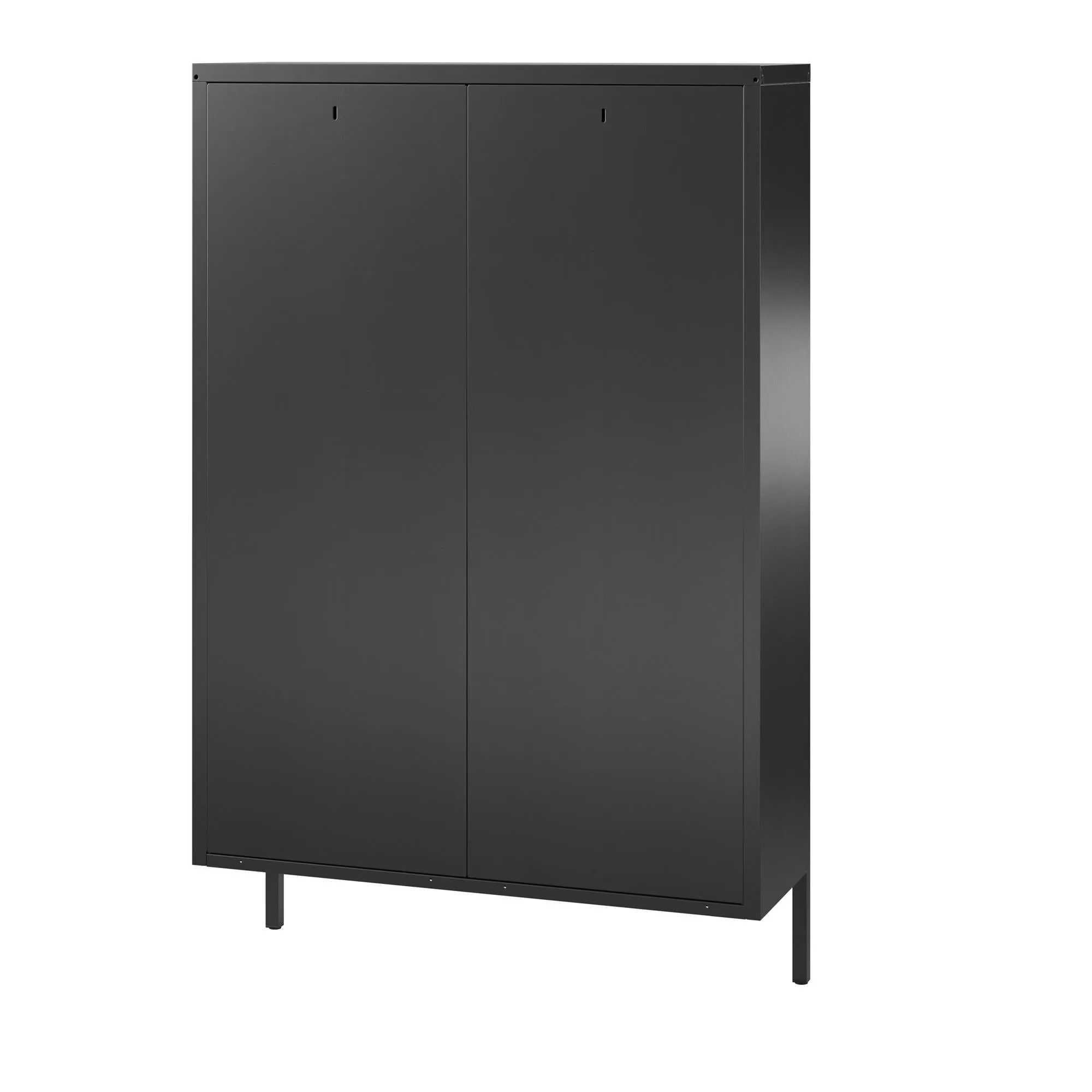Mission District 3 Door Locker Style Metal Shoe Storage Cabinet