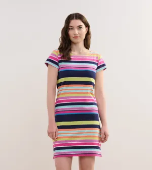 Nellie Dress - Hot Stripes