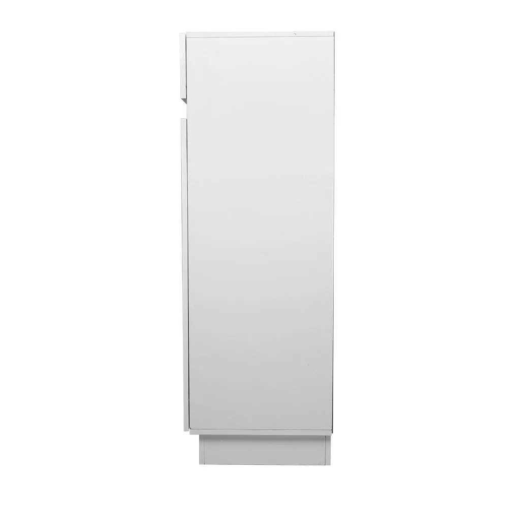 NNEDSZ 120cm Shoe Cabinet Shoes Storage Rack High Gloss Cupboard White Drawers