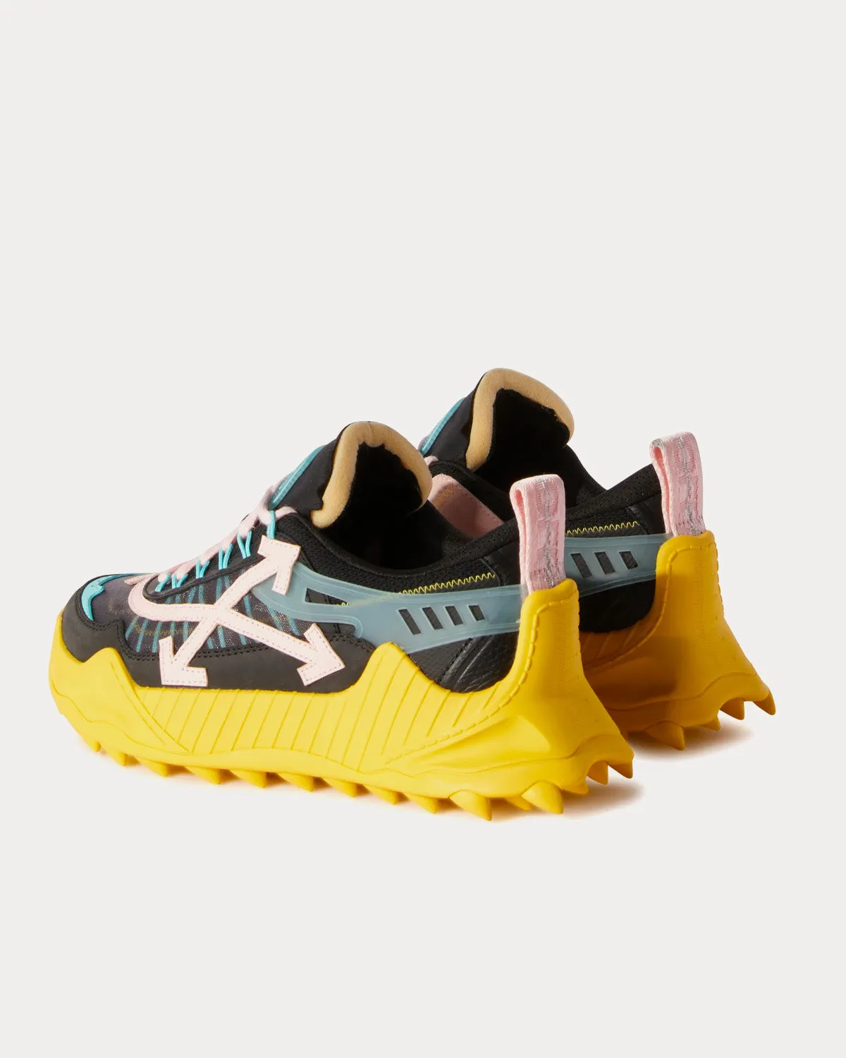Odsy 1000 Black / Yellow / Pink Low Top Sneakers