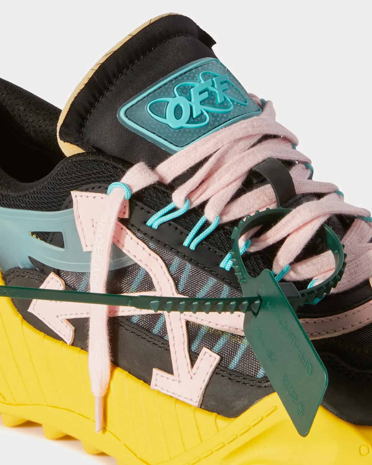 Odsy 1000 Black / Yellow / Pink Low Top Sneakers