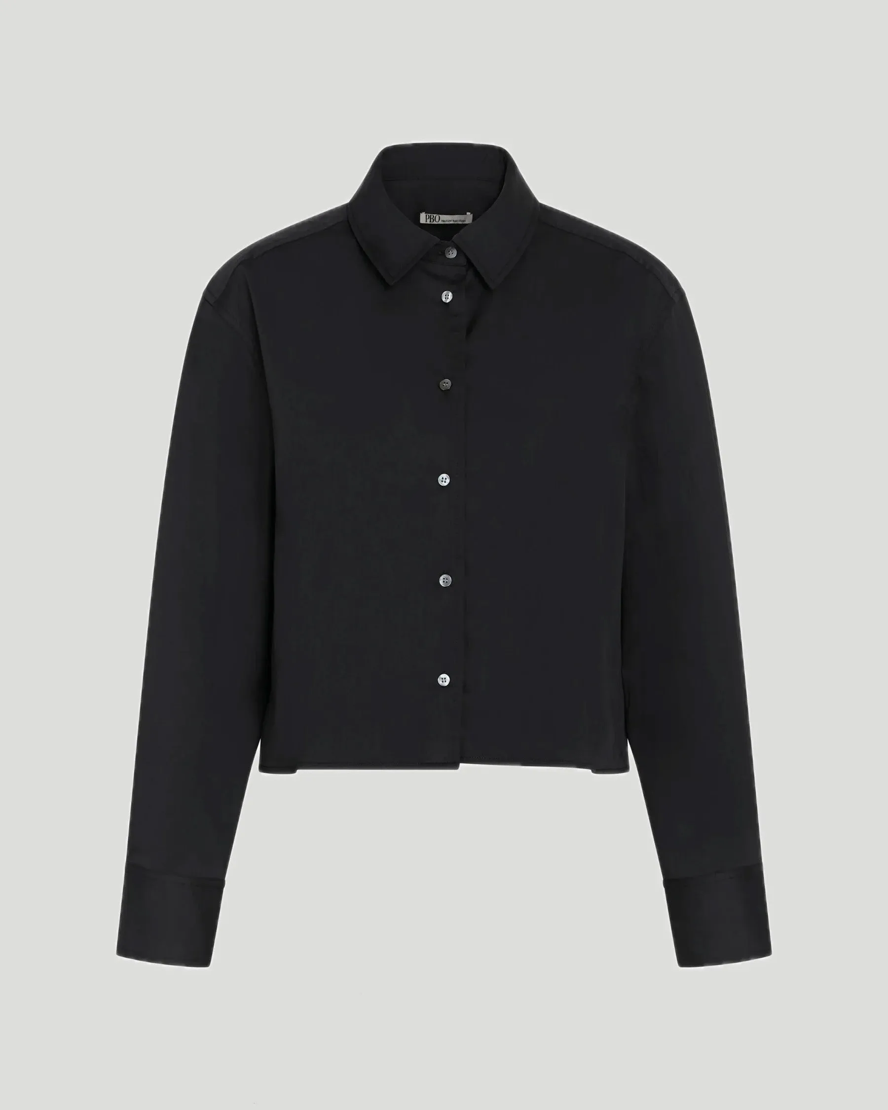 PBO | Crop Shirt | Black