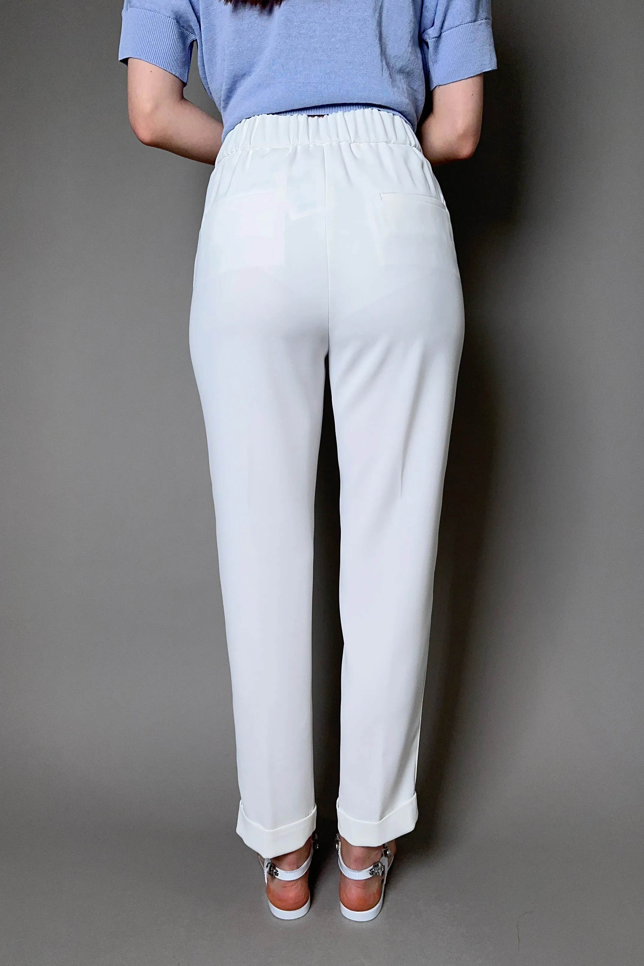 Peserico Jogger Pants in White