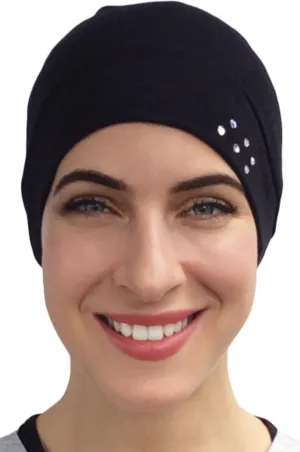 Popular Crystals Comfy Easy Slip On Cap