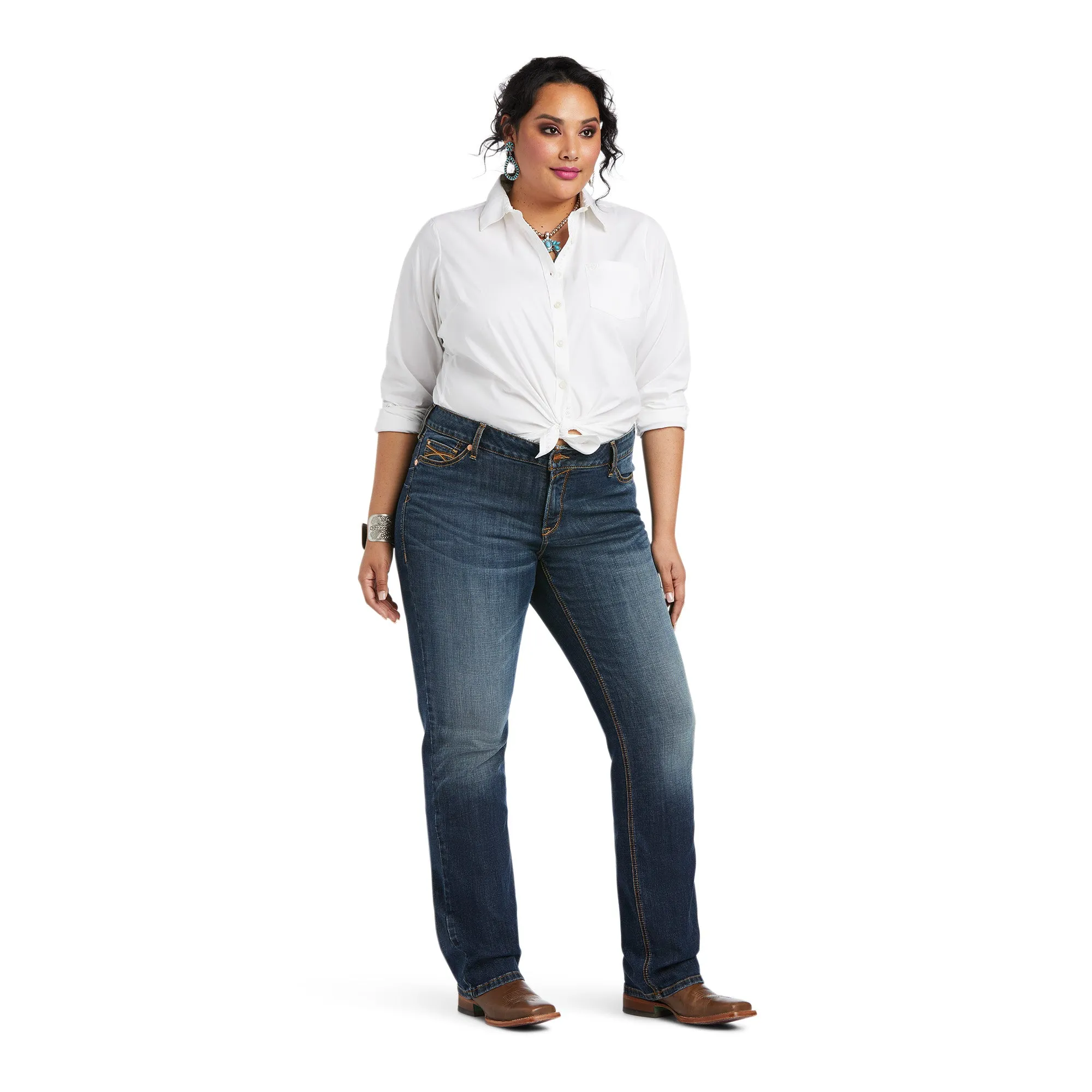 R.E.A.L. Luciana Straight Leg