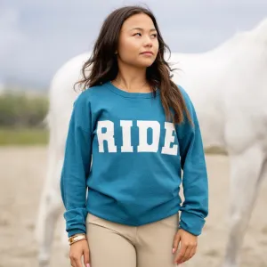 RIDE Crew Neck Sweater - Ladies