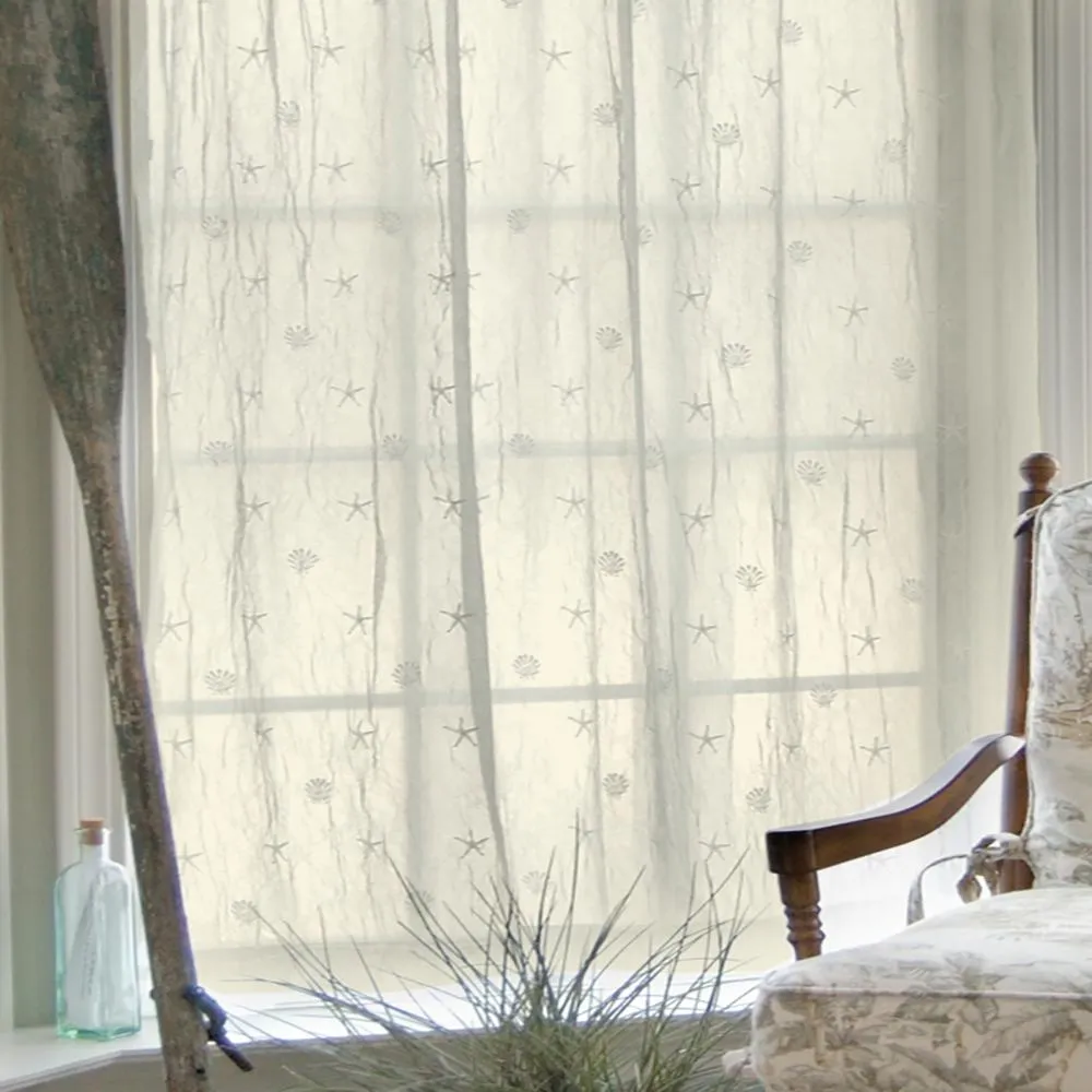 Sand Shell Lace Sheer Panel