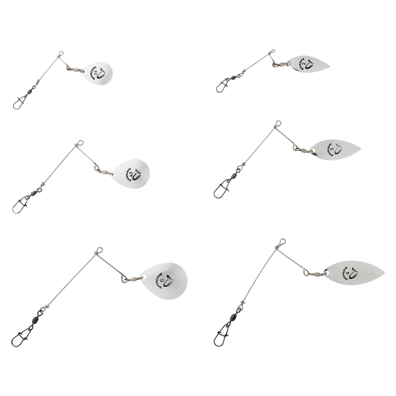 Savage Gear | Easyon Spinner Bait Kit | Silver | 2pcs