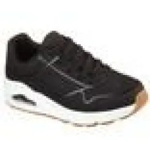 Skechers  Street Uno 403674 Black with White sole