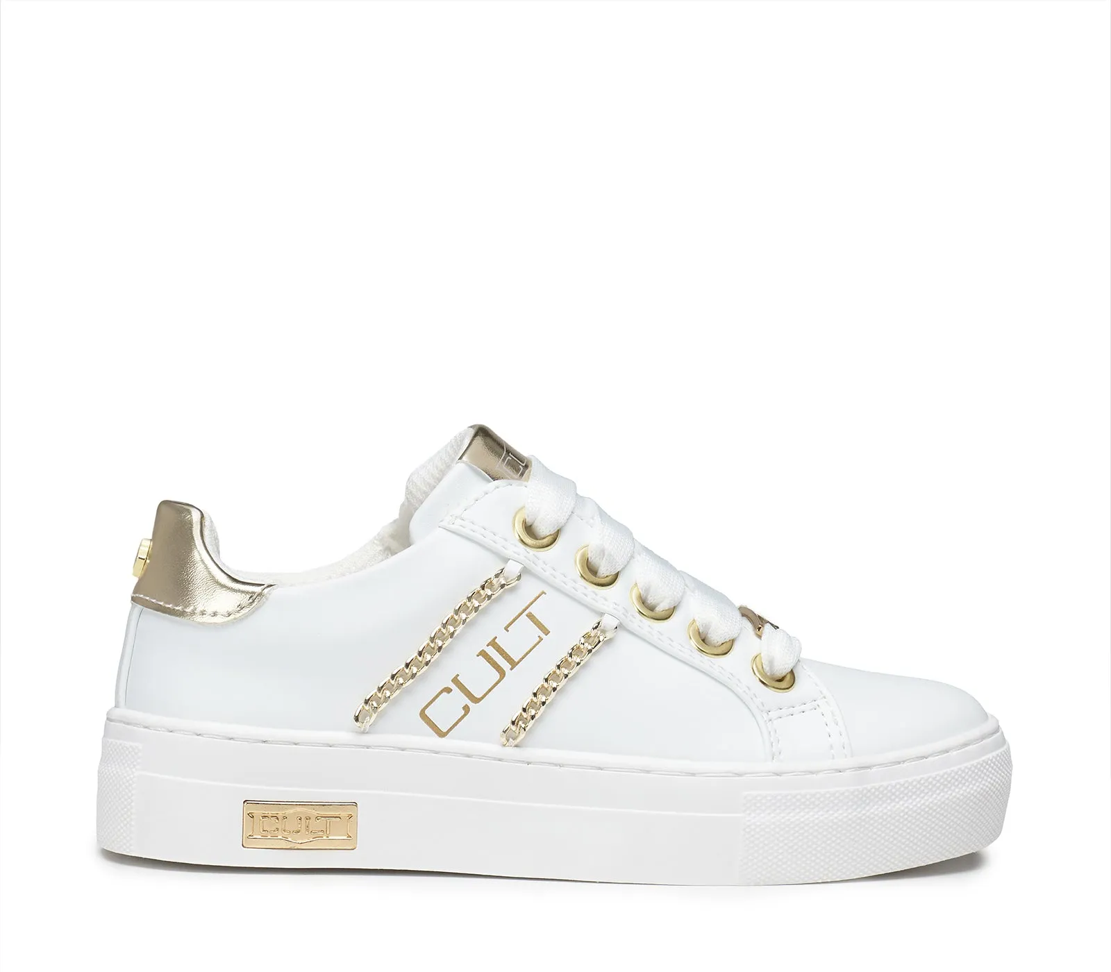 SNEAKER KRUG BIANCA/ORO